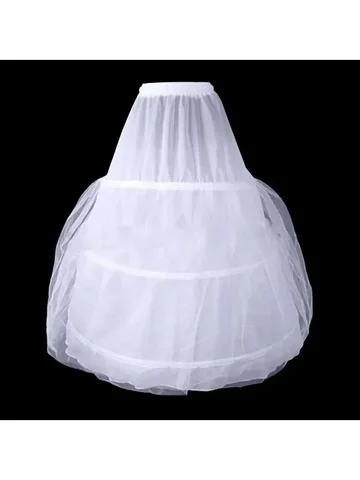 LOVEYING Нижнее юбка из лайкры и полиэстера белая