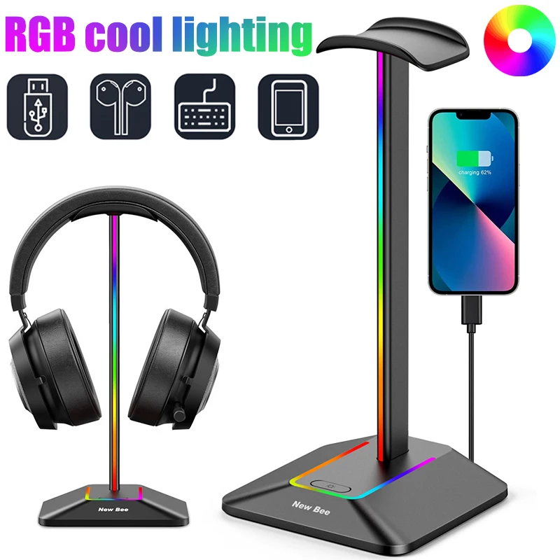 

Подставка для наушников с Usb Type-C, металлический держатель для наушников
