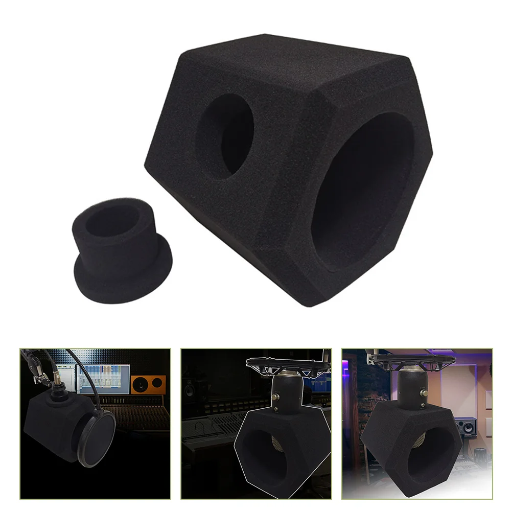 

Microphone Soundproof Cover Protector Covers Windscreen Protective Pop Singing Accessories Accessory