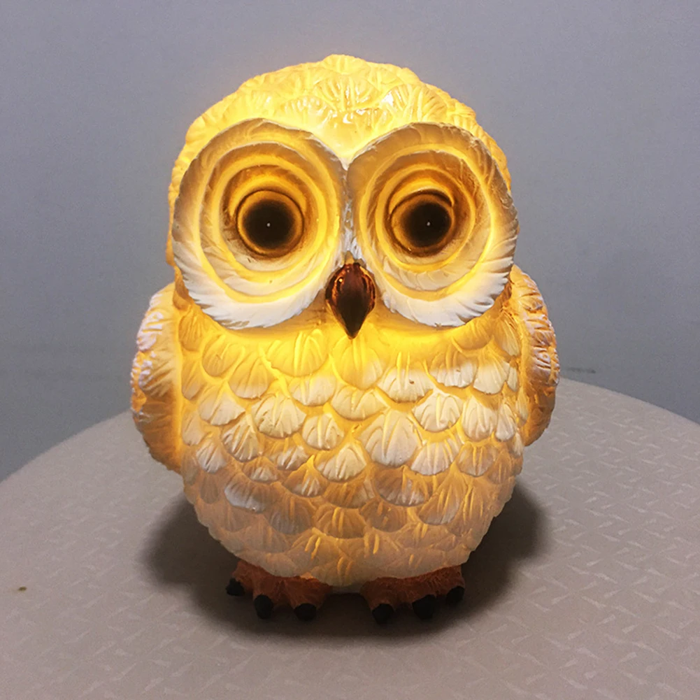 

Owl Solar Garden Lights Owl Sculpture Solar Garden Lights Landscape Lighting Ornament Outdoor Yard Garden Lamp