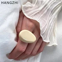HANGZHI широкие акриловые кольца