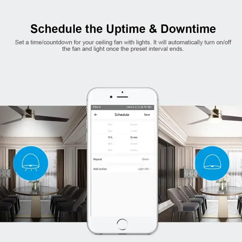 SONOFF IFan04 Wi-Fi умный переключатель вентилятора потолочный вентилятор/контроллер