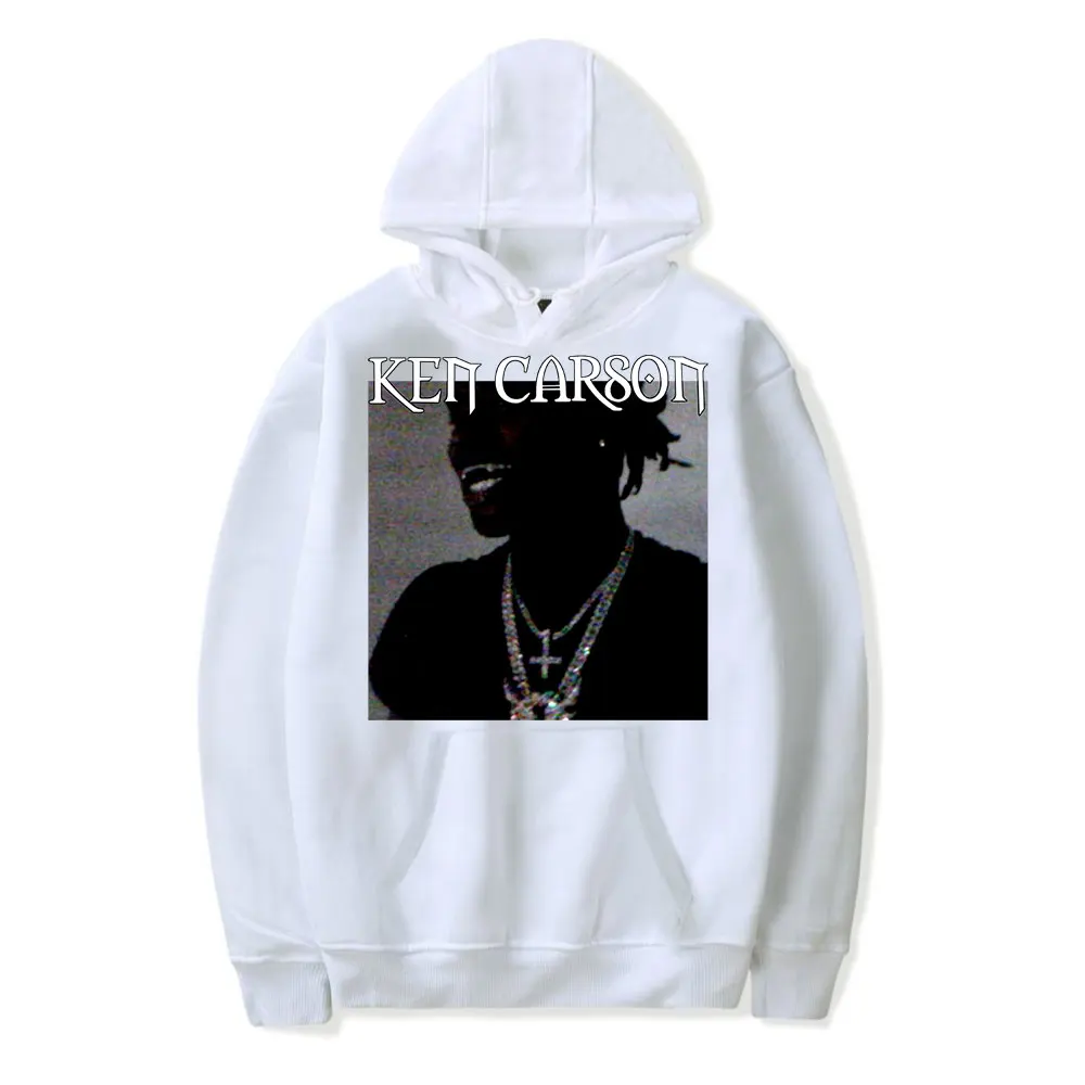 Ken Carson A Great Chaos AGC Винтажная толстовка с капюшоном 90-х годов унисекс Harajuku хип-хоп