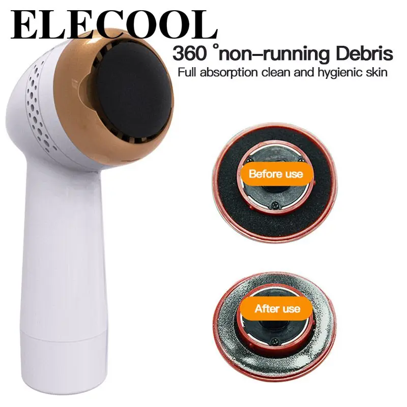 

Electric Foot File Grinder Dead Skin Callus Remover Foot Care Pedicure Tool Foot Grinding Machine With 2 Grinding Head