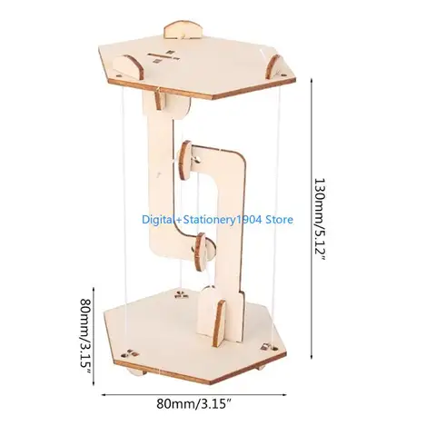 Деревянный настольный антигравитационный конструктор E06C