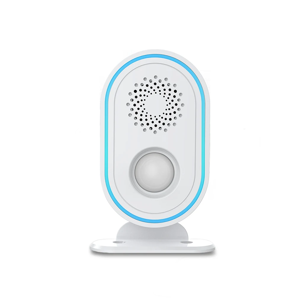 

Дверной звонок Tuya с Wi-Fi, умный детектор движения, стробоскоп, 30 звуков, уведомление через приложение, умный дверной Звонок