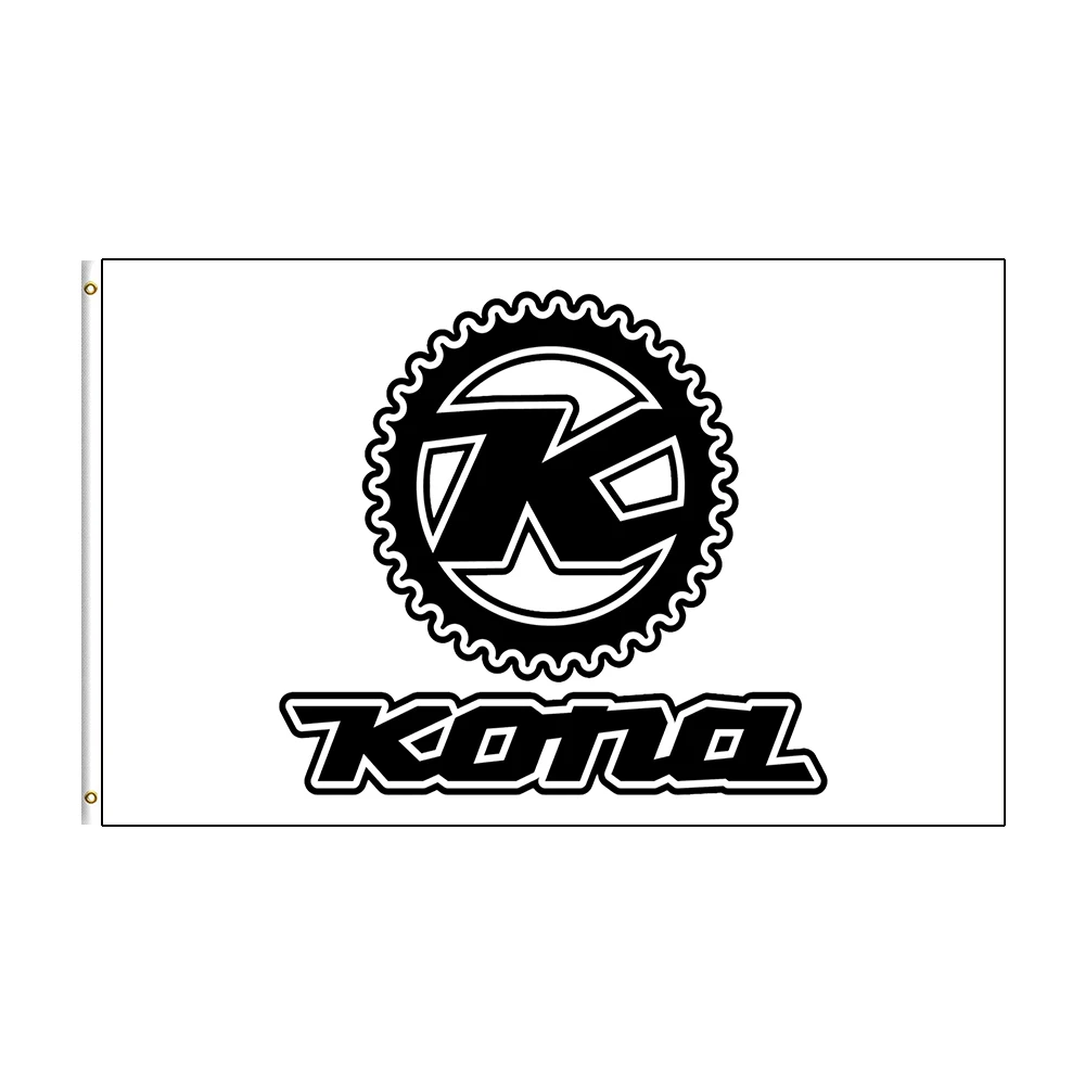

3x5 Ft KONA Flag Polyester Printed Racing Car Banner For Decor