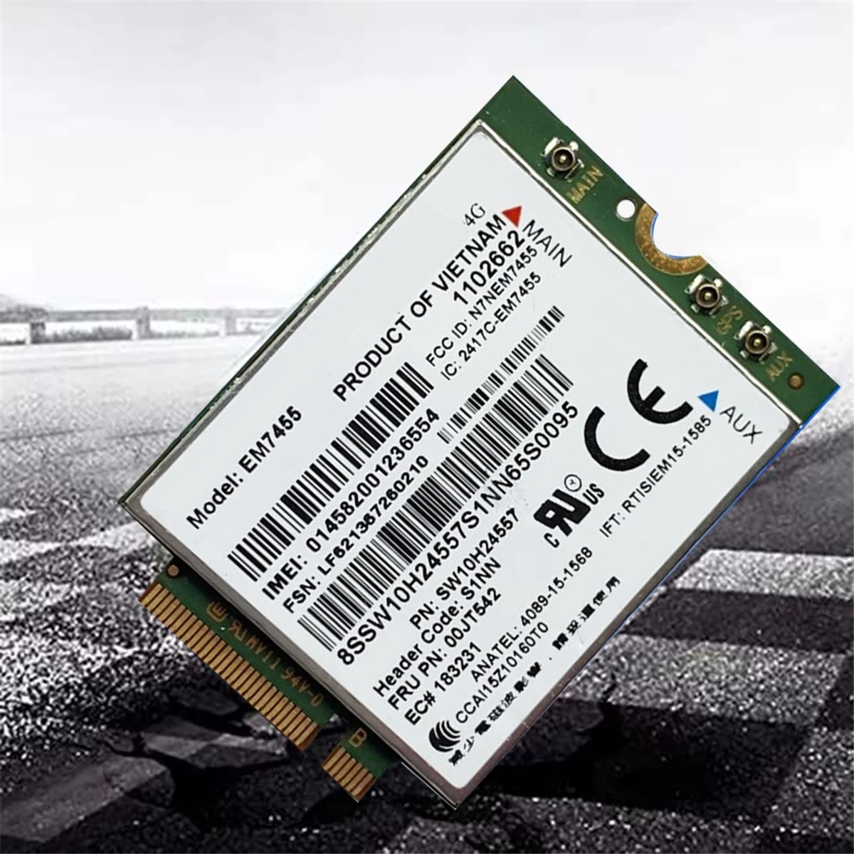 Карта Em7455 LTE 4G + антенна Gobi6000 FRU 00JT542 01AX756 для Thinkpad T460 T460P L560 Yuga 260 P50 P70 X260