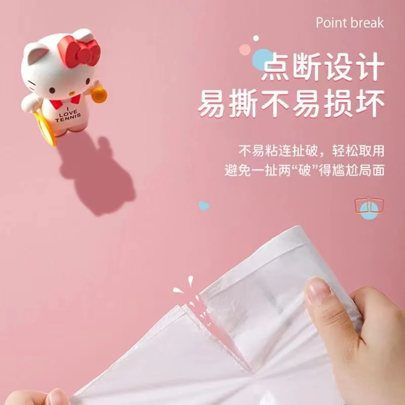 Мешок для мусора Hellokitty домашний утолщенный шнурок с закрывающей веревкой кухни