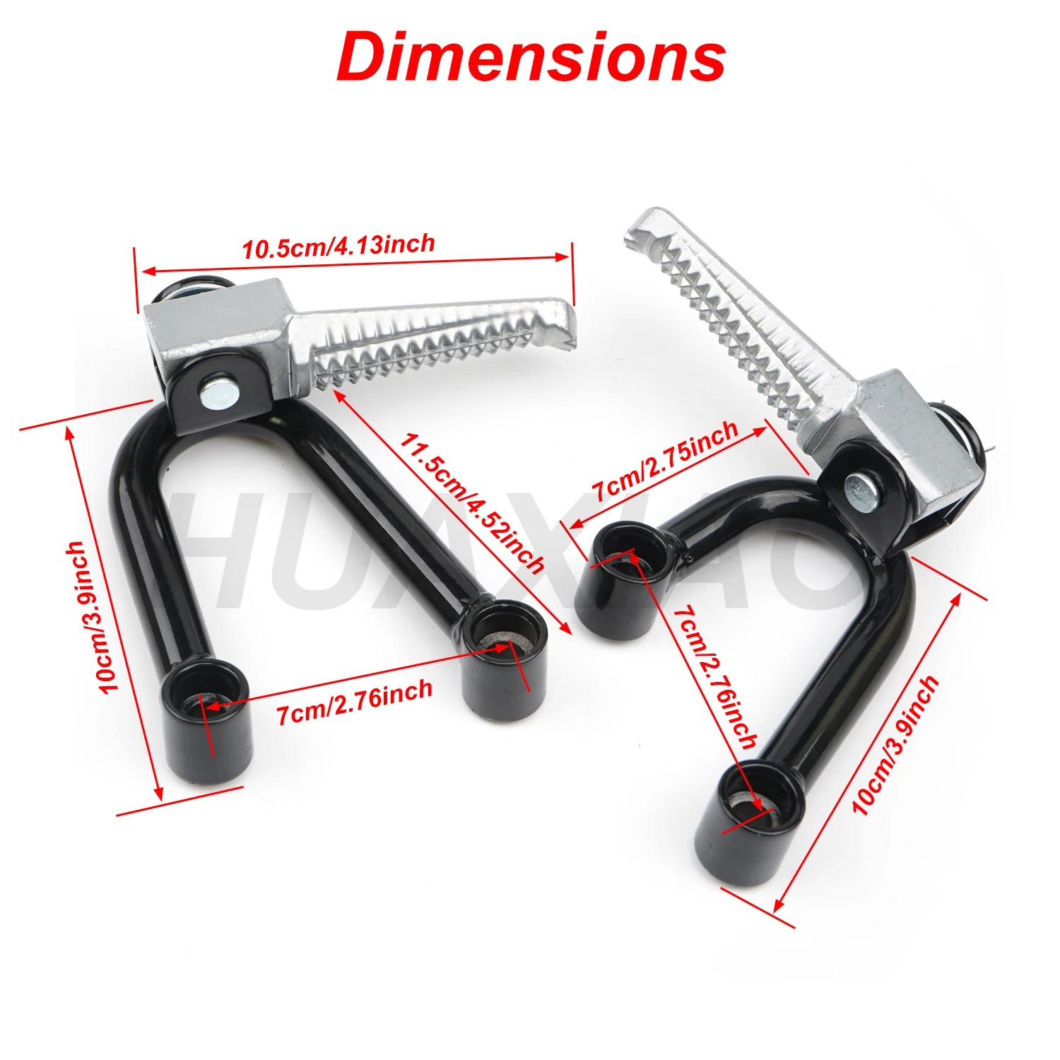 Подножки для мотоцикла подножки заднего пассажира Italika WS150 Sport Honda Yamaha Cross-Country