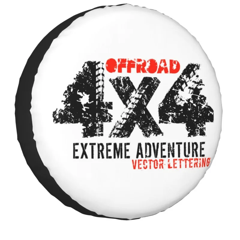 

Extreme Off-Road Spare Tire Cover for Jeep Pajero Custom Adventure Sport Dust-Proof Car Wheel Covers