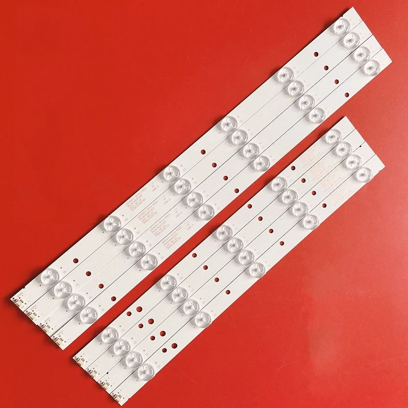 

8 PCS New LED Strip For D40MF7090 LE40D8810 LSC400HM06-8 LE40F3000W LT-40M645 LED40D11-ZC14-01 LED40D11-ZC14-02 30340011202/201