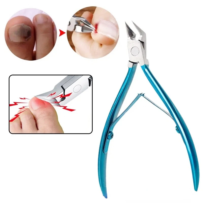 1 шт. кусачки для ногтей из нержавеющей стали