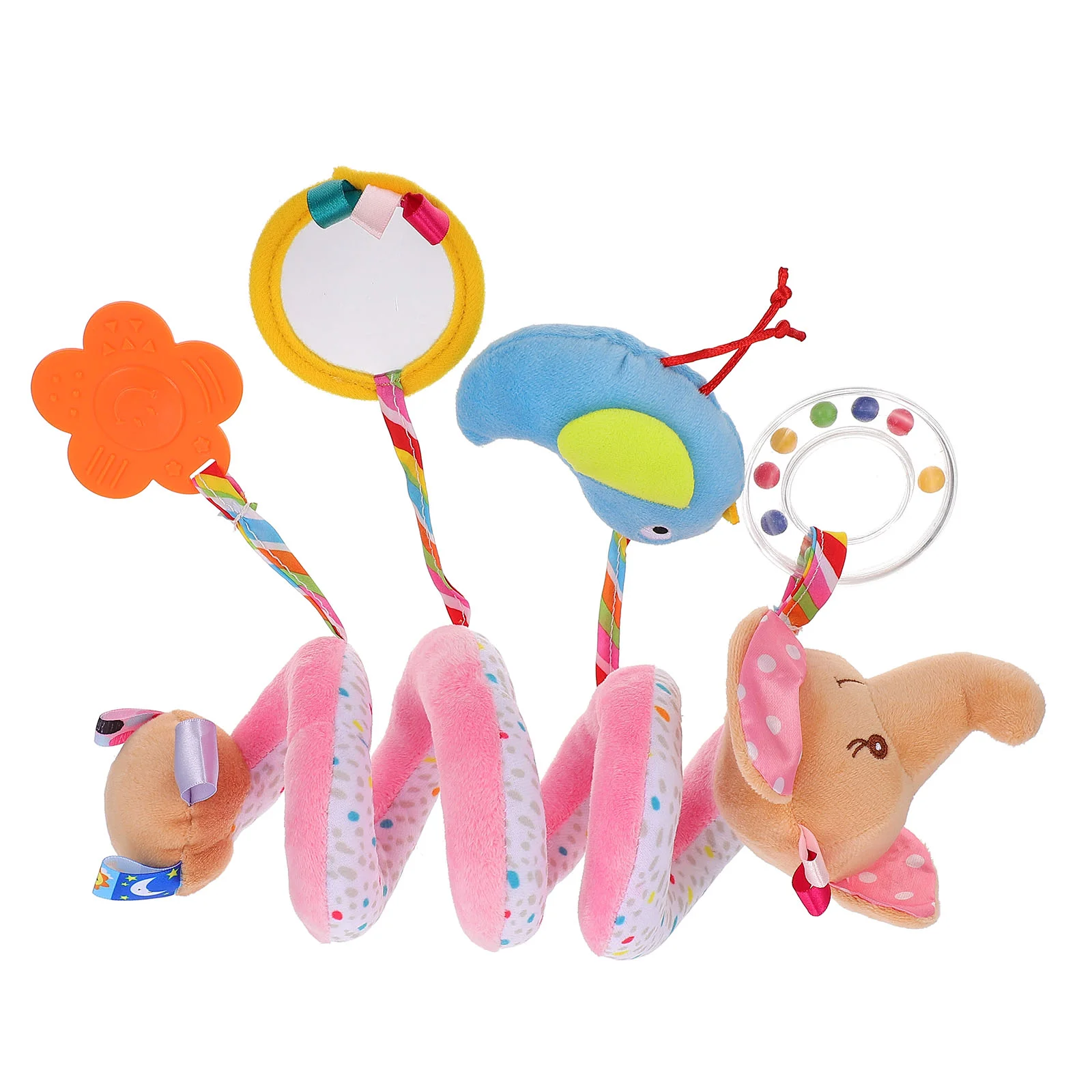 

Игрушка на коляску, игрушки в джунглях, подвесные погремушки для малышей, игрушечная тележка, мобиль для слона в кроватку, плюшевая детская ...