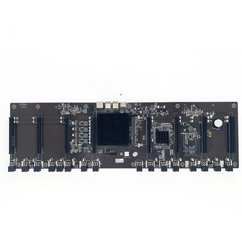 For Rx580 1660 3080 3090 Motherboard HM65 847 Integrated CPU 8 Card Slots GPU DDR3 Memory Motherboard
