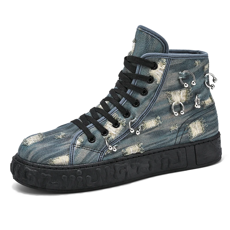 

Кеды мужские на плоской вулканизированной подошве, повседневные холщовые ботильоны, Спортивная Уличная обувь, кроссовки, Осень-зима