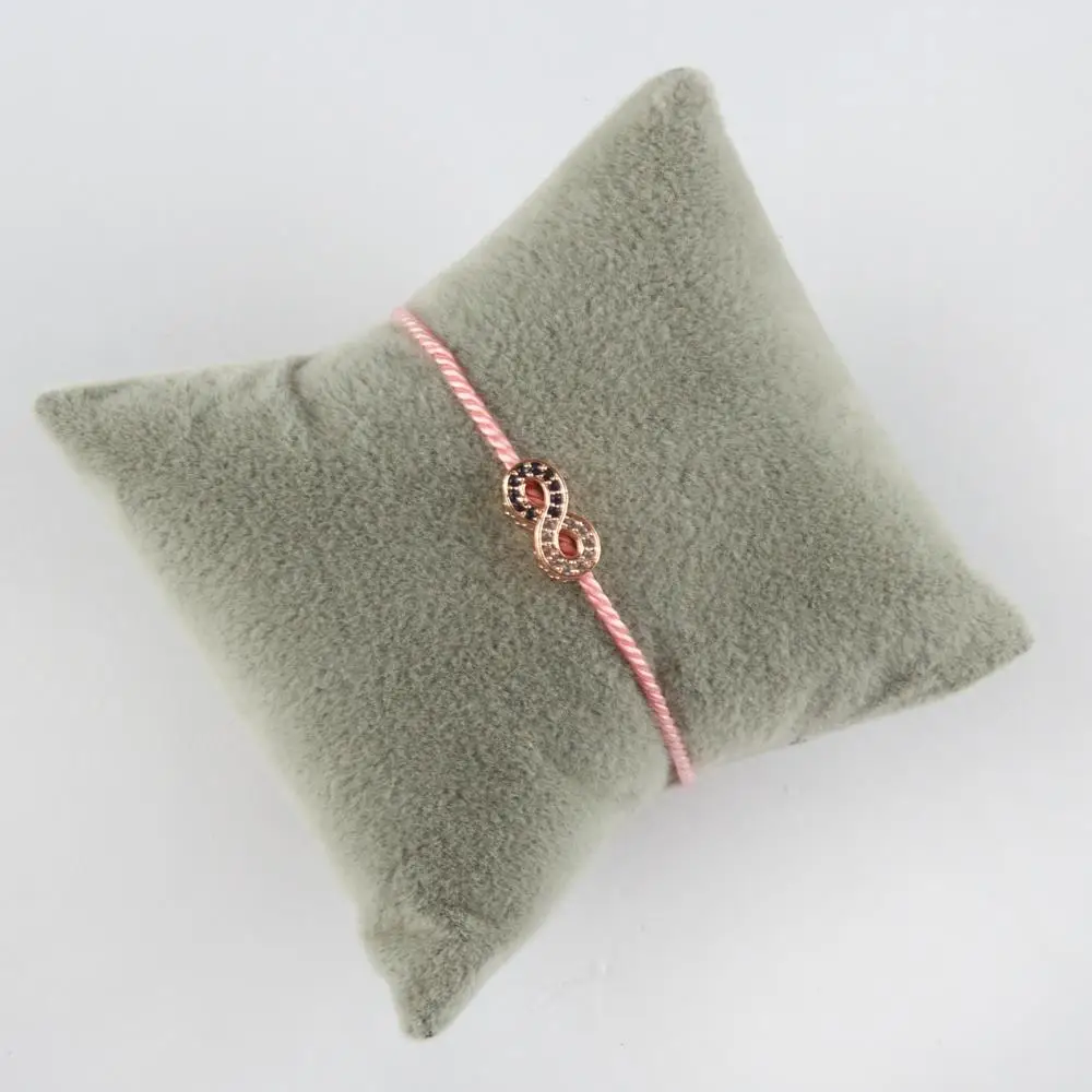 

Infinity figured zircon stone rope bracelet