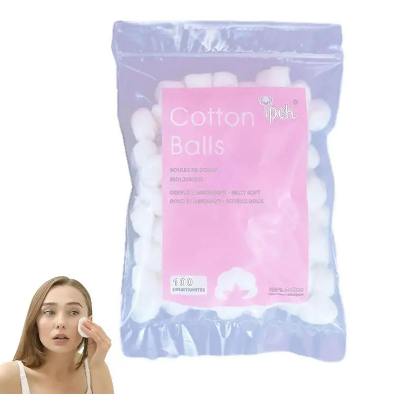 

Шарики хлопковые многоразовые для снятия макияжа, впитывающий легкий инструмент для очистки кожи, для бытовых нужд