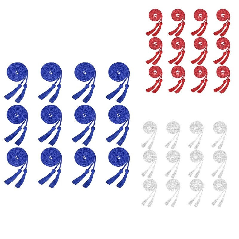 

12 шт., плетеный шнур для Honor на выпускной