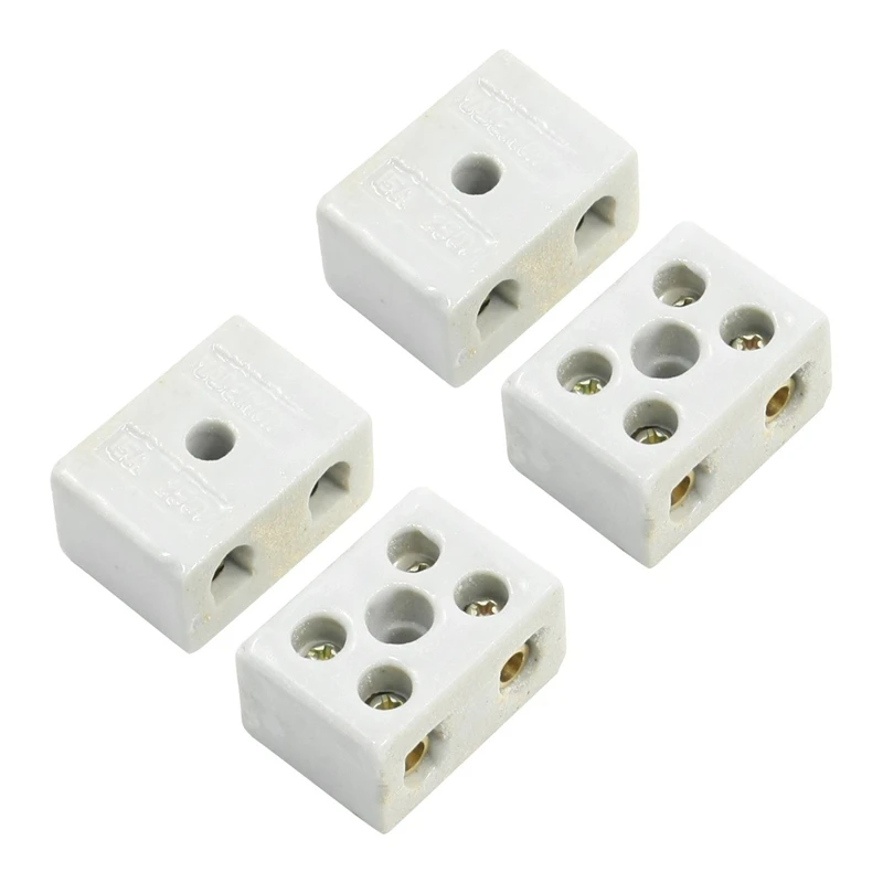 

4 шт., высокотемпературные фарфоровые клеммные колодки, 30 А, 110-600 в