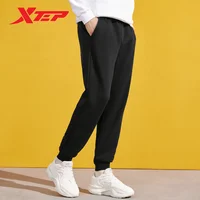 Мужские трикотажные брюки Xtep, осень 2022, тренировочные мужские спортивные брюки, модные уличные штаны для отдыха, 878329630348