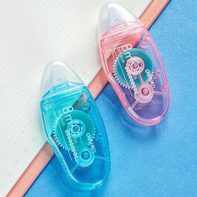 

Двусторонняя клейкая лента, школьные и офисные принадлежности, клеевой ролик 6 мм x 8 м, Скотч для скрапбукинга и рукоделия