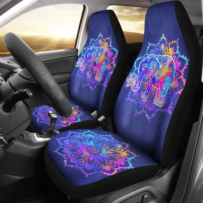 

Car Seat Cover, Blue Elephant, Car Accessories, Mandala, Car Covers, Hippie Spiritual, Seat Covers, Front Car Covers, Floral