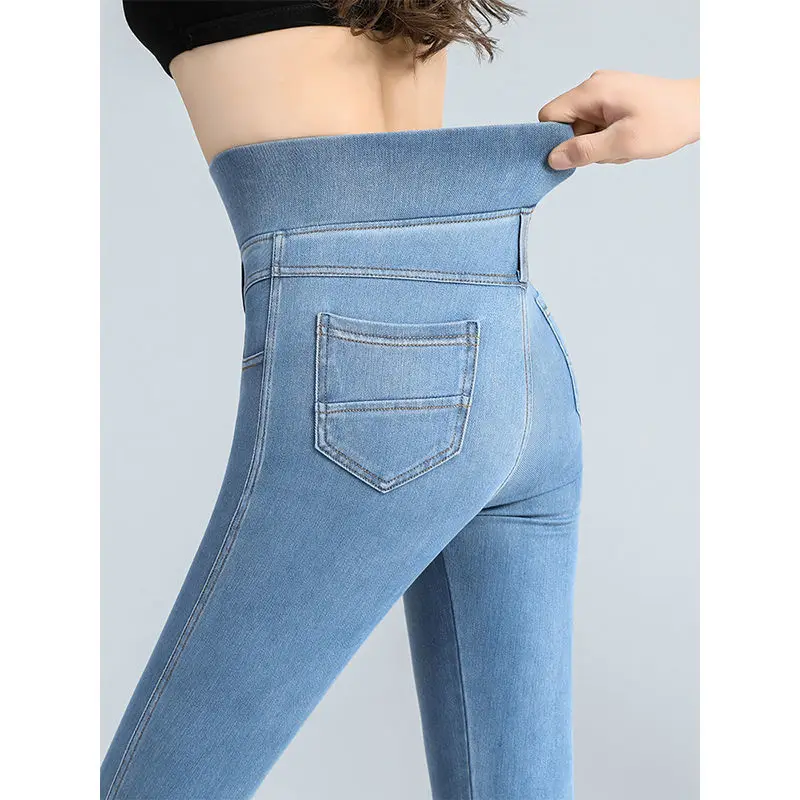 

Брюки-карандаш женские джинсовые мешковатые, Корейская одежда, летние женские брюки 2022, модные джинсы в стиле Харадзюку, большие городские ...