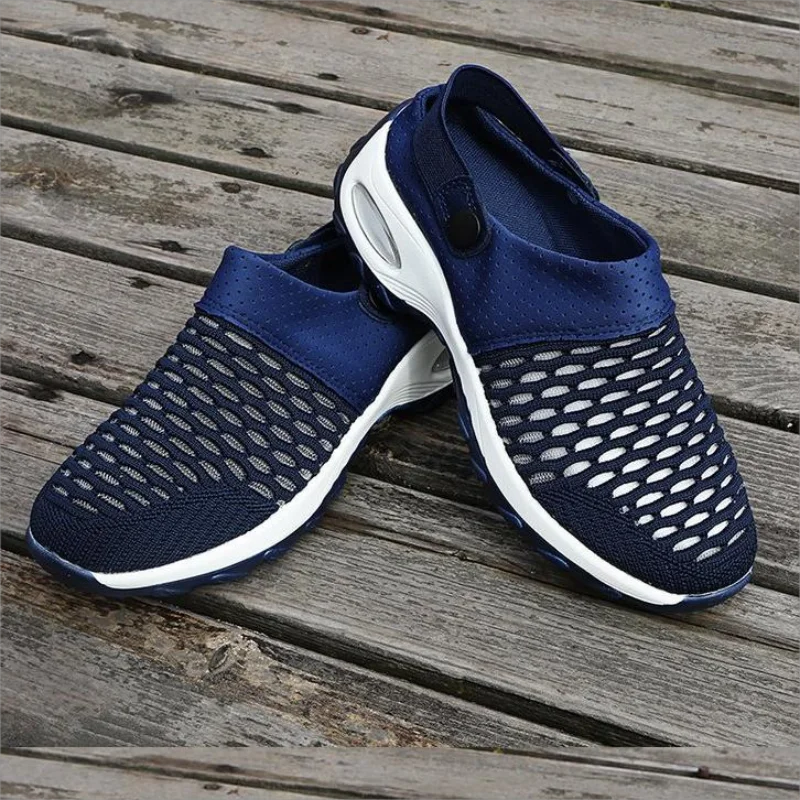 2023 Women Shoes Beach Slippers Unisex Hollow Out Casual Couple Beach Sandal Flip Flops Shoes Non-slide Mens Slippers