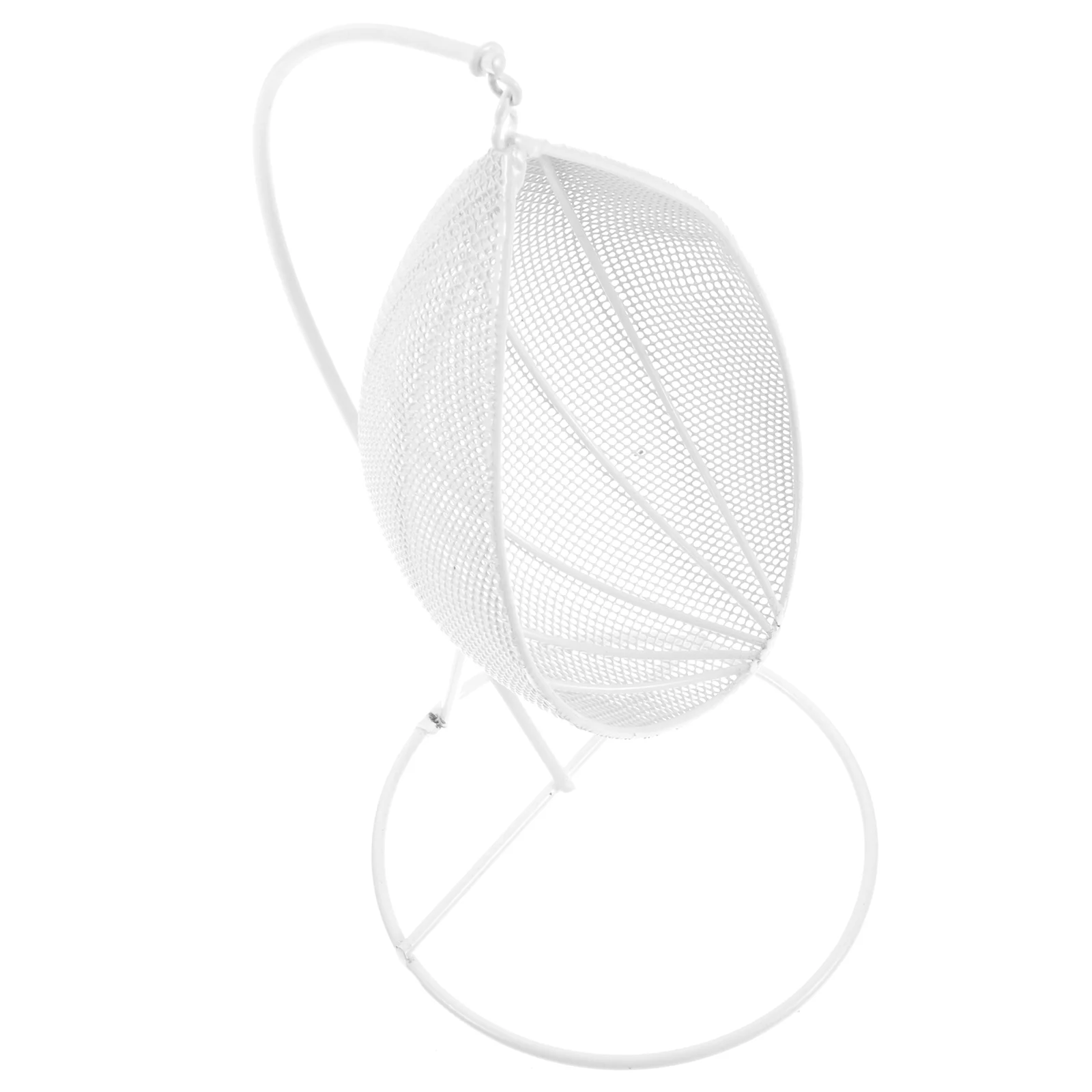 

Miniature Furniture Hanging Hammock Chair Dollhouse Landscape Ornament for 1: 12 House Bedroom Decoration Accessories ( )