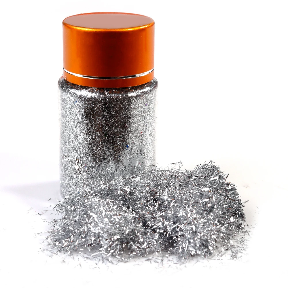 

3g Bottle Gold Metal Foil & Line Nail Decoration Silver Irregular Metal-lines Nail Sequins Aluminum Foil 3D Nail Stripe Charms