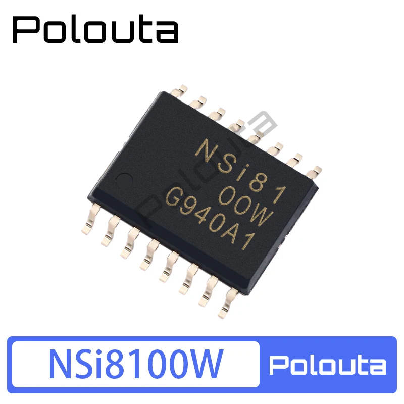 

NSi8100W SOIC-16W Dual Channel Bidirectional I2C Digital Isolator Chip Integrated Circuit Arduino Nano Electronic Free Shipping