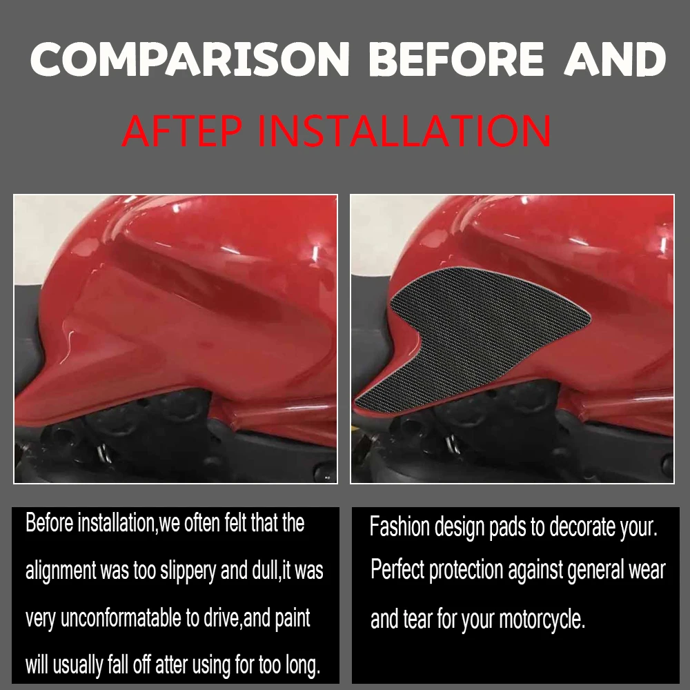 Противоскользящая наклейка на мотоцикл для Ducati Monster 821 2015-2020 2019
