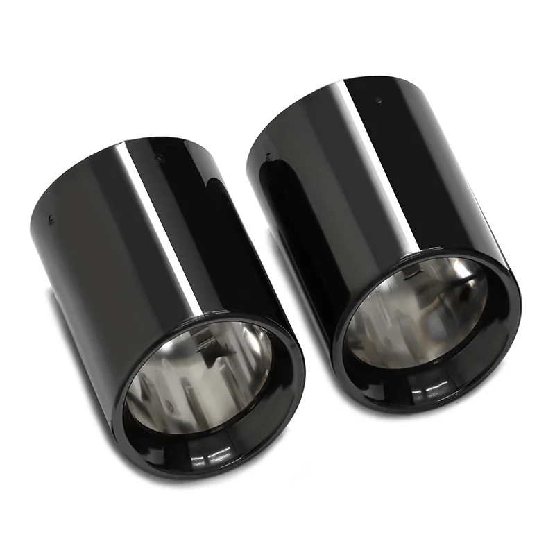 

2 шт./лот, черный чехол на выхлопную трубу автомобиля для BMW Z4 G29 Xdrive 20i 30i 2019-2024, наконечник глушителя, сменная накладка на выхлопную трубу