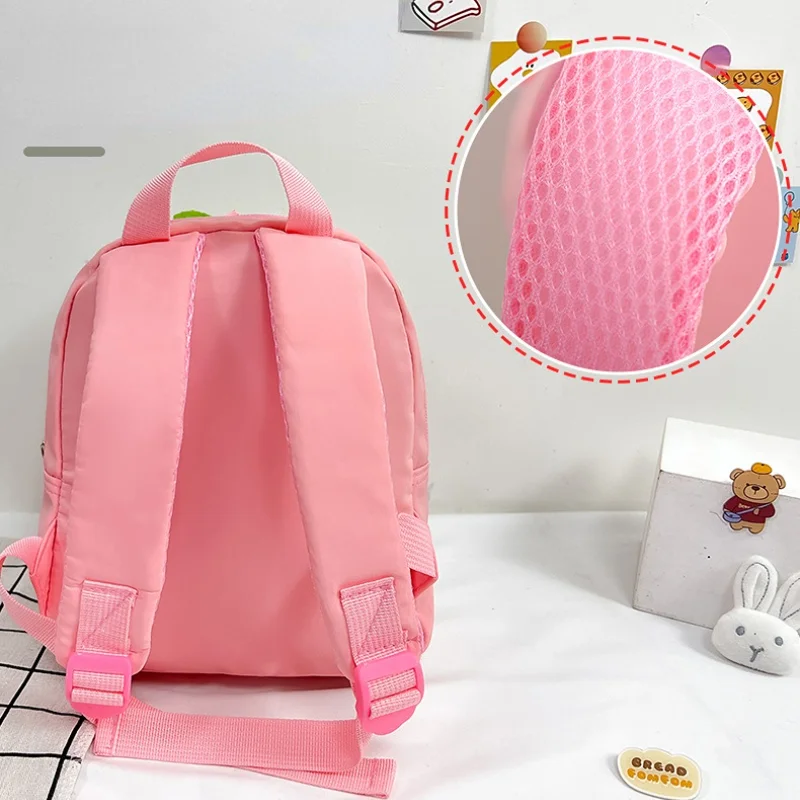 Cartoon Doll Shoulder Bag Removable Lightweight Children's Schoolbag Lamb Penguin Image Boys and Girls Kindergarten Backpack