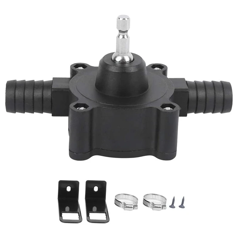 

Water Transfer Pump,Hand Electric Drill Pump Self Priming Fluid Water Transfer Mini Portable Centrifugal Pump