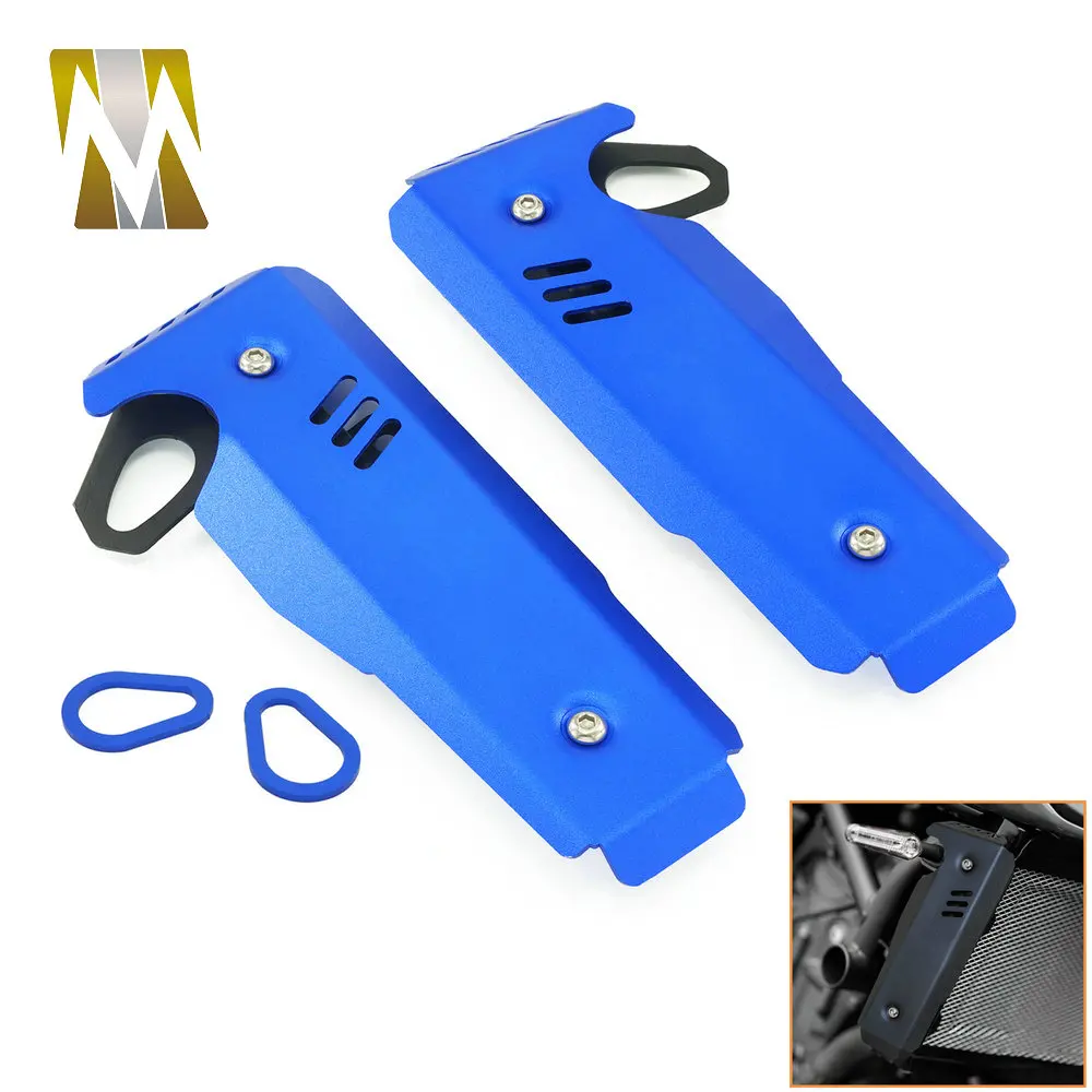 

Motorcycle Radiator Side Panel Protector Cover For Yamaha MT07 FZ07 MT-07 FZ-07 2018-2020 2021 Water Tank Net Side Plate Panel