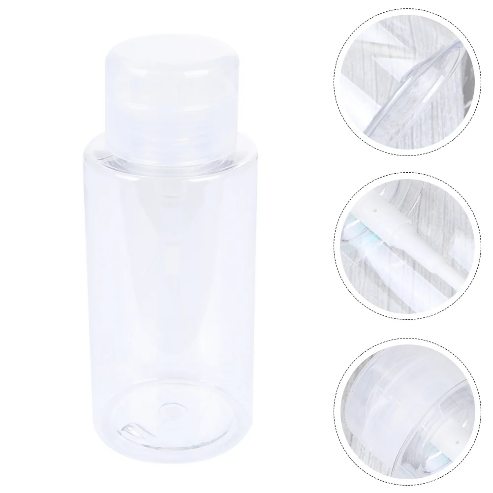 

Bottles Pump Bottle Dispenser Empty Remover Lotion Makeup Travel Refillable Water Polish Nail Down Containers Perfume Creative
