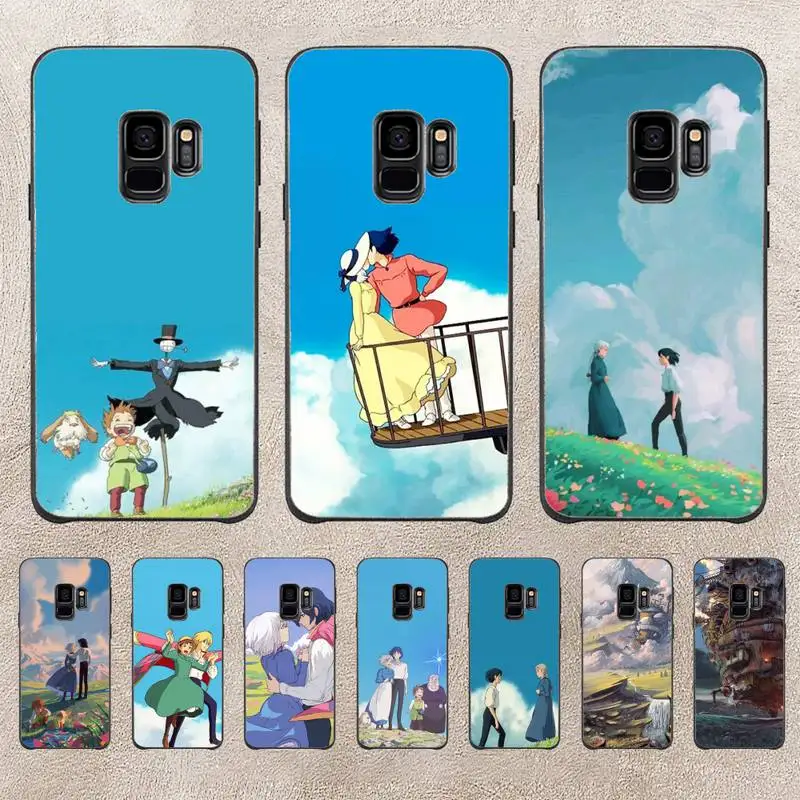 

YHowl's Moving Castle Miyazaki Hayao Phone Case For Samsung Note 8 9 10 20 Case For Note10Pro 10lite 20ultra M20 M31 Funda Case
