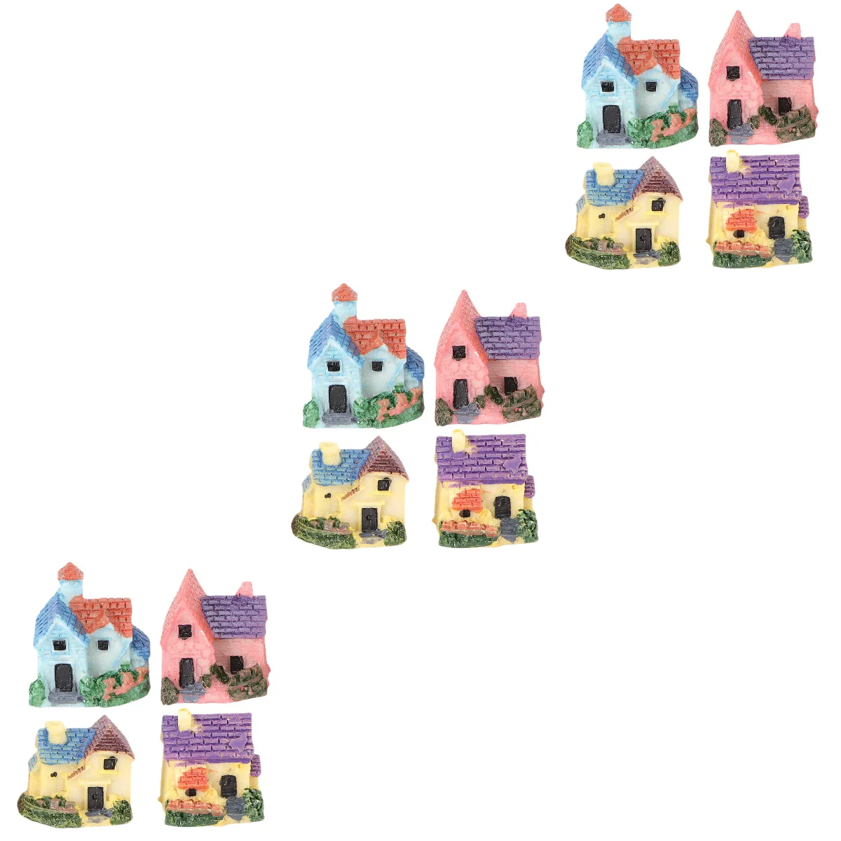 

House Christmas Miniatureornamentsvillage Landscape Accessories Stocking Stufferminiatures Fairy Decoration Ornament Ceramics