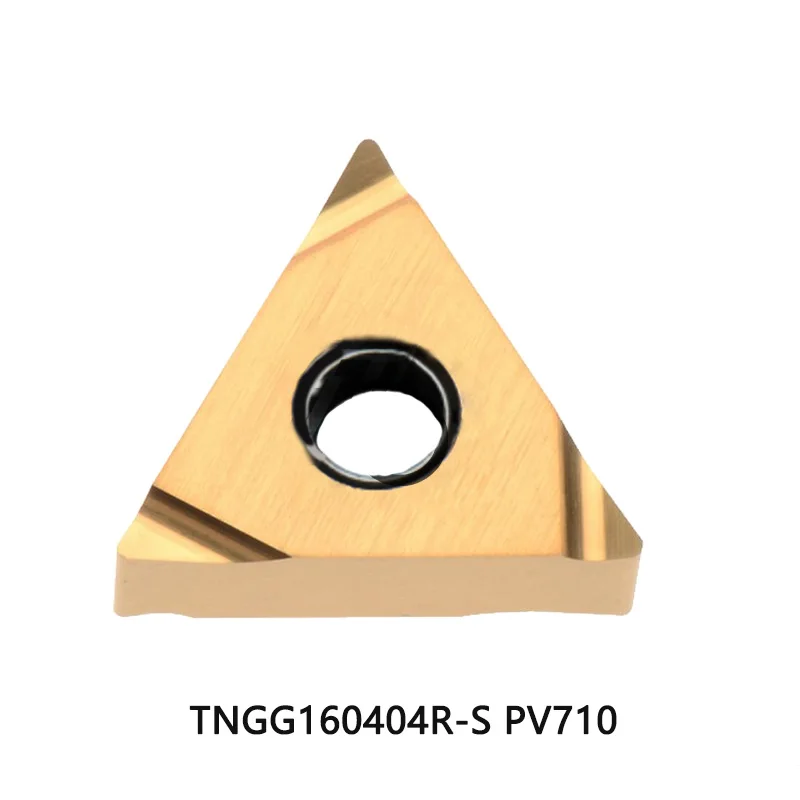 

Original TNGG 160404 R-S PV710 Cutter Turning TNGG160404 R S Mechanical Lathe Milling CNC Tools Carbide Insert Stainless Steel