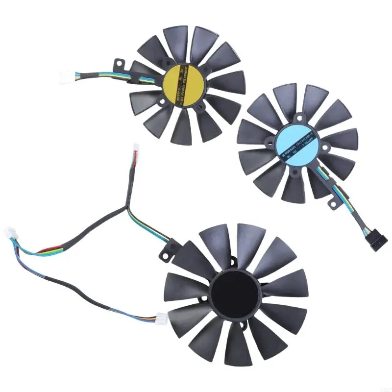 R53C 3PCS FDC10U12S9-C FDC10H12S9-C 87-мм охладители FAN Easy Установка теплового управления