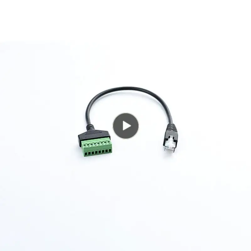 

Stable Transmission Adapter Cable Plastic Molding Extension Cord High Speed Transmission Good Quality 8 Core Extension Cord