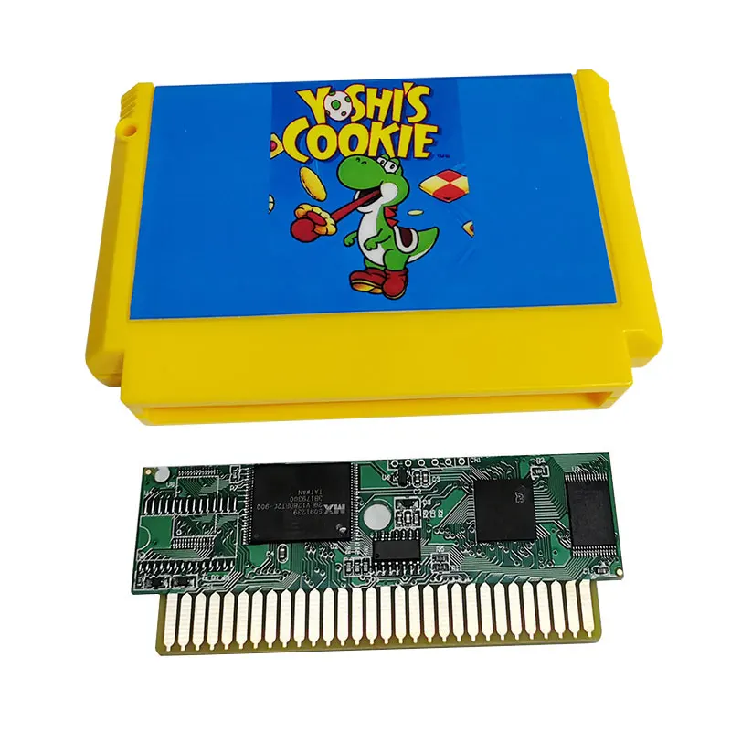 

Игровой картридж Yoshi's cookie NES, 8 бит, 60 контактов