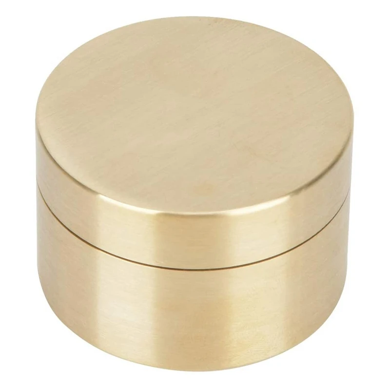 

Герметичный уличный водонепроницаемый латунный контейнер для таблеток, металлический ювелирный контейнер для таблеток, герметичный пылен...