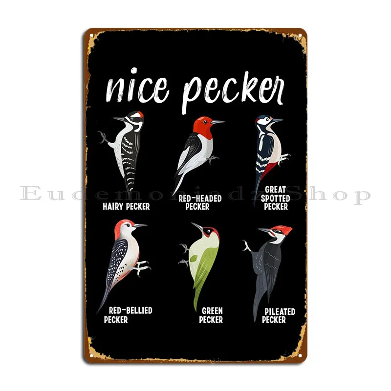

Металлический плакат с надписью «Nice Pecker» для кухни