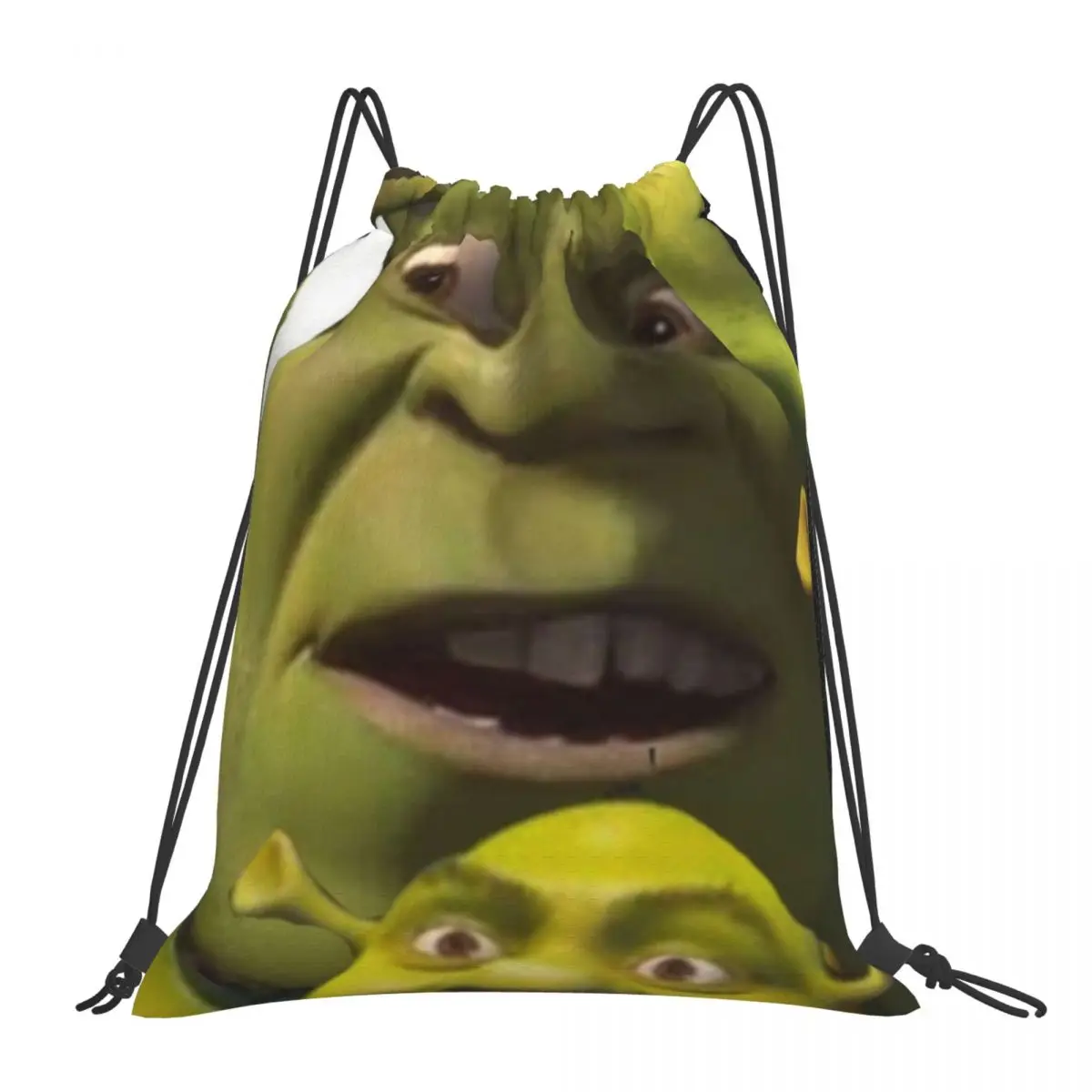 

The Ultimate Must-Have Shrek Art Backpacks Portable Drawstring Bags Drawstring Bundle Pocket Sports Bag Book Bags For Travel