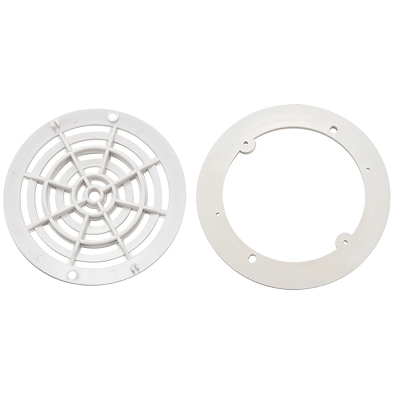 

8 Inch Pool Drain Cover With Screws For Inground Swimming Pools Attachments Pool Drain Covers Pool Equipment Parts