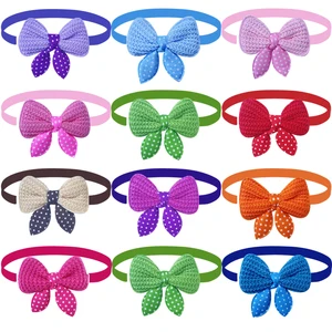 50/100pcs Colorful Pet Dog Cat Bow Tie Pet Products Dog Accessories Pet Dog Bowtie Cute Bow Tie Dog  in Pakistan
