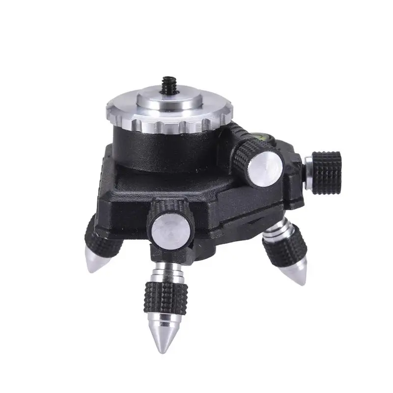 

Laser Level Adapter 360Degree Adjustment Rotation Base Tripod Bracket For 14inch Interface Laser Level Turning Pivoting Base